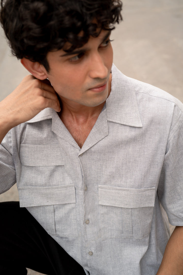 Cloud Grey Signature Utility Shirt