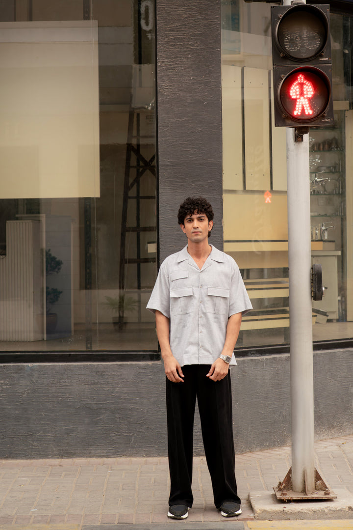 Cloud Grey Signature Utility Shirt