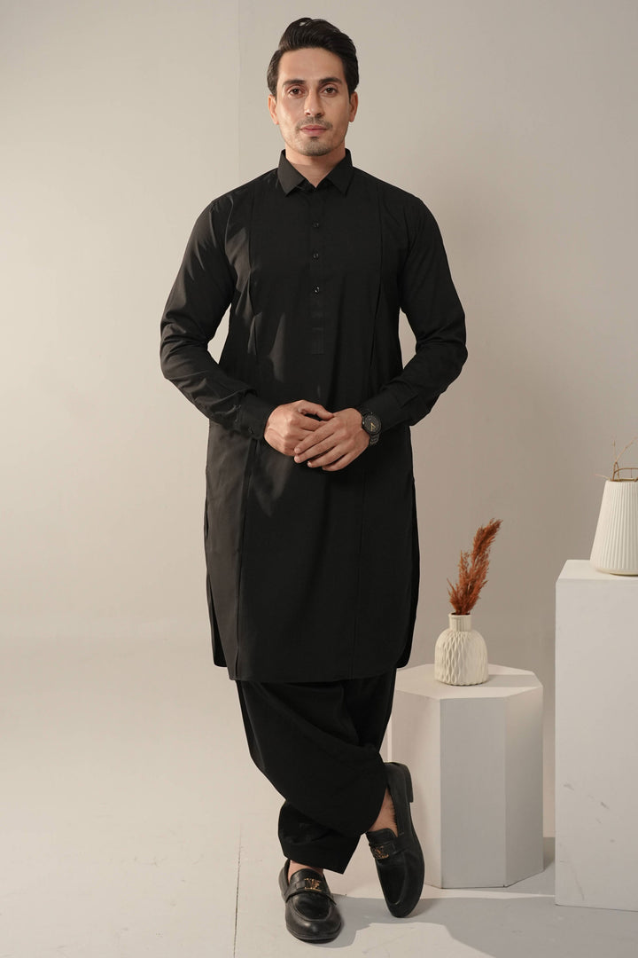 Black Box Pleated Shalwar Kameez