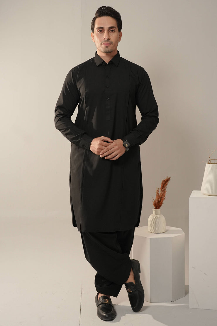 Black Box Pleated Shalwar Kameez