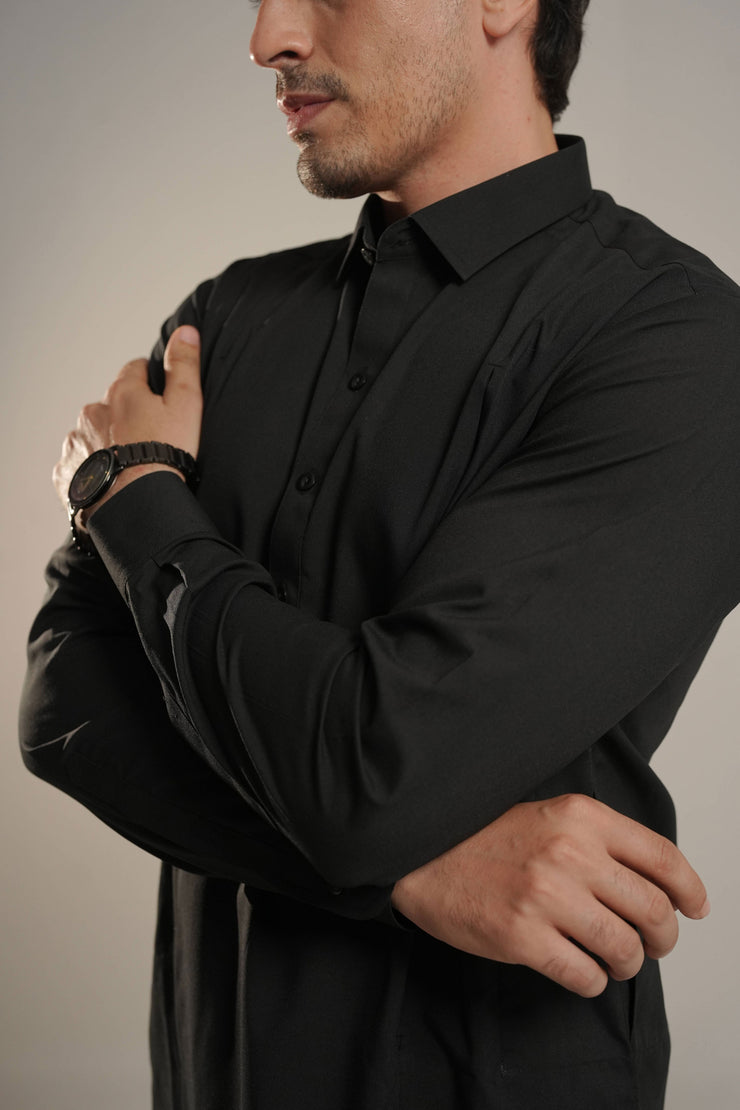 Black Box Pleated Shalwar Kameez