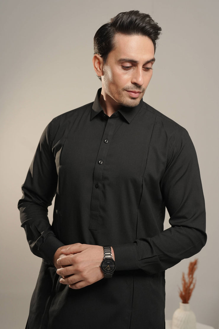 Black Box Pleated Shalwar Kameez