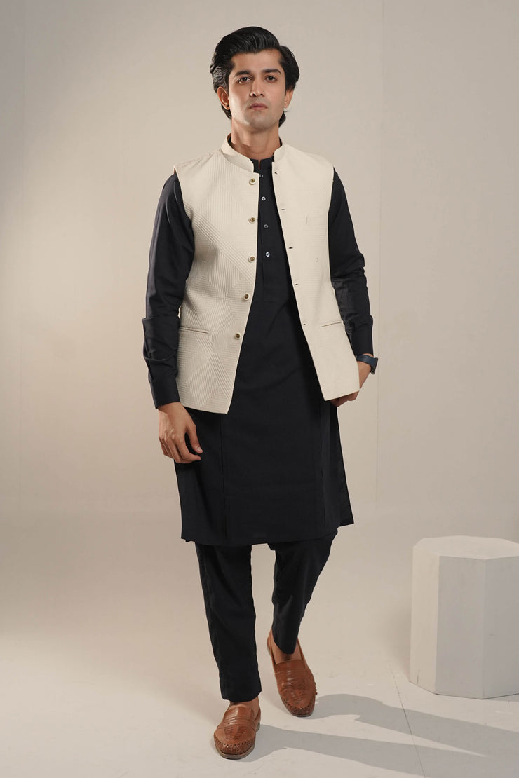 Self Geometric Design Jaistcoat