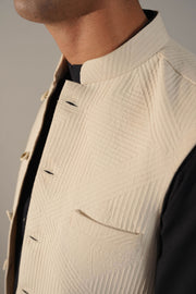 Self Geometric Design Jaistcoat