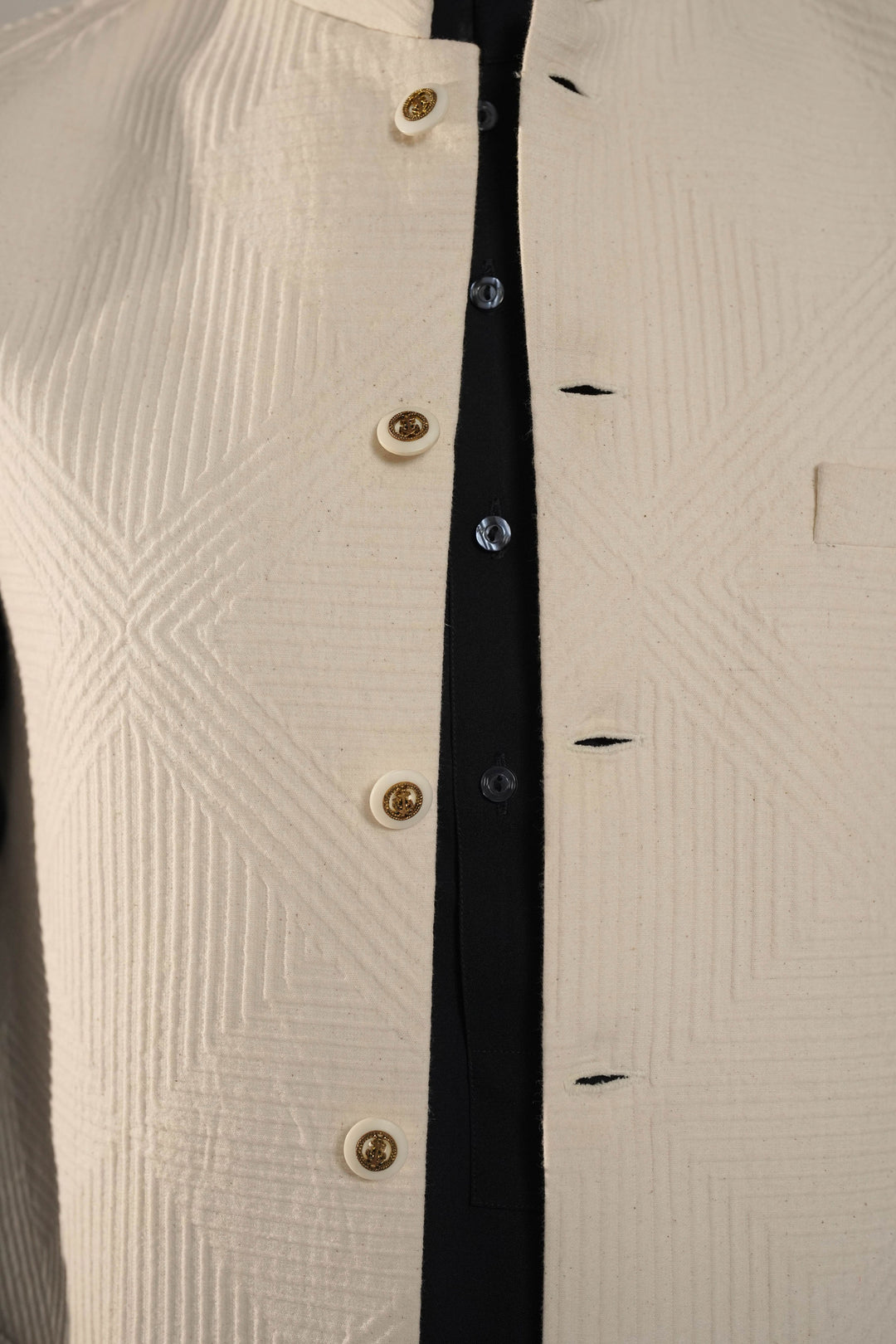 Self Geometric Design Jaistcoat