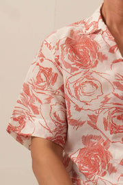Rose Silhouette Printed Shirt