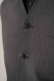 Charcoal Grey Classic Jawahar Coat