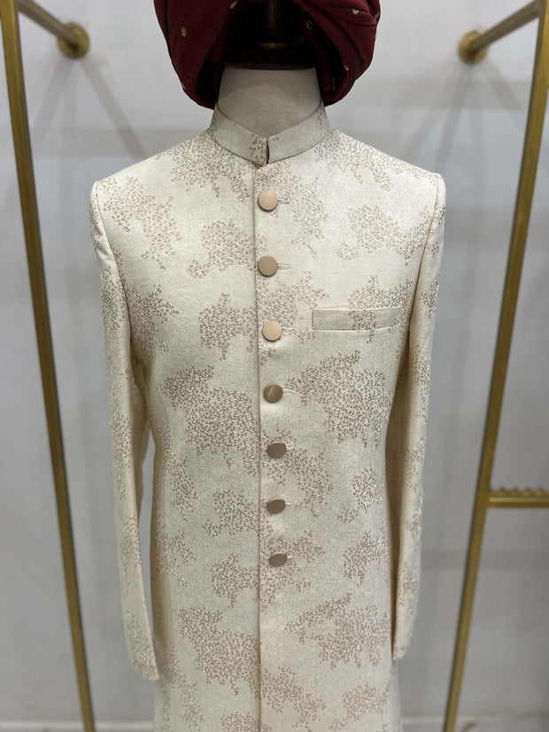 Sequence Embroidered Sherwani For Men