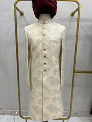 Sequence Embroidered Sherwani For Men