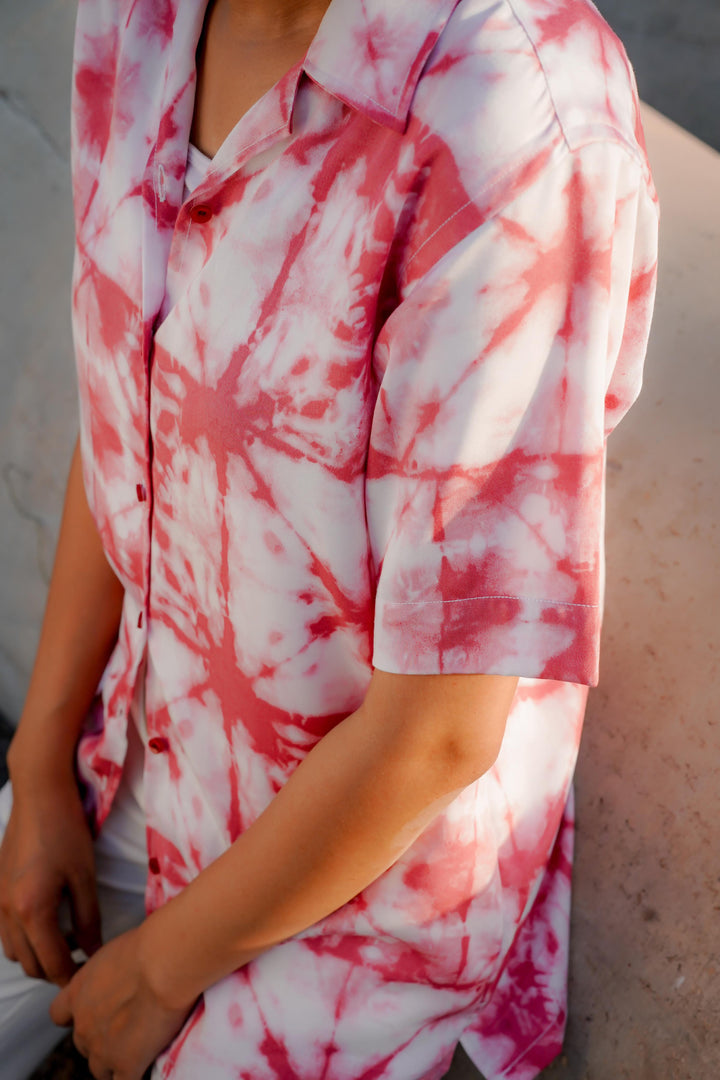 Tie & Dye Drop Shoulder Shirt